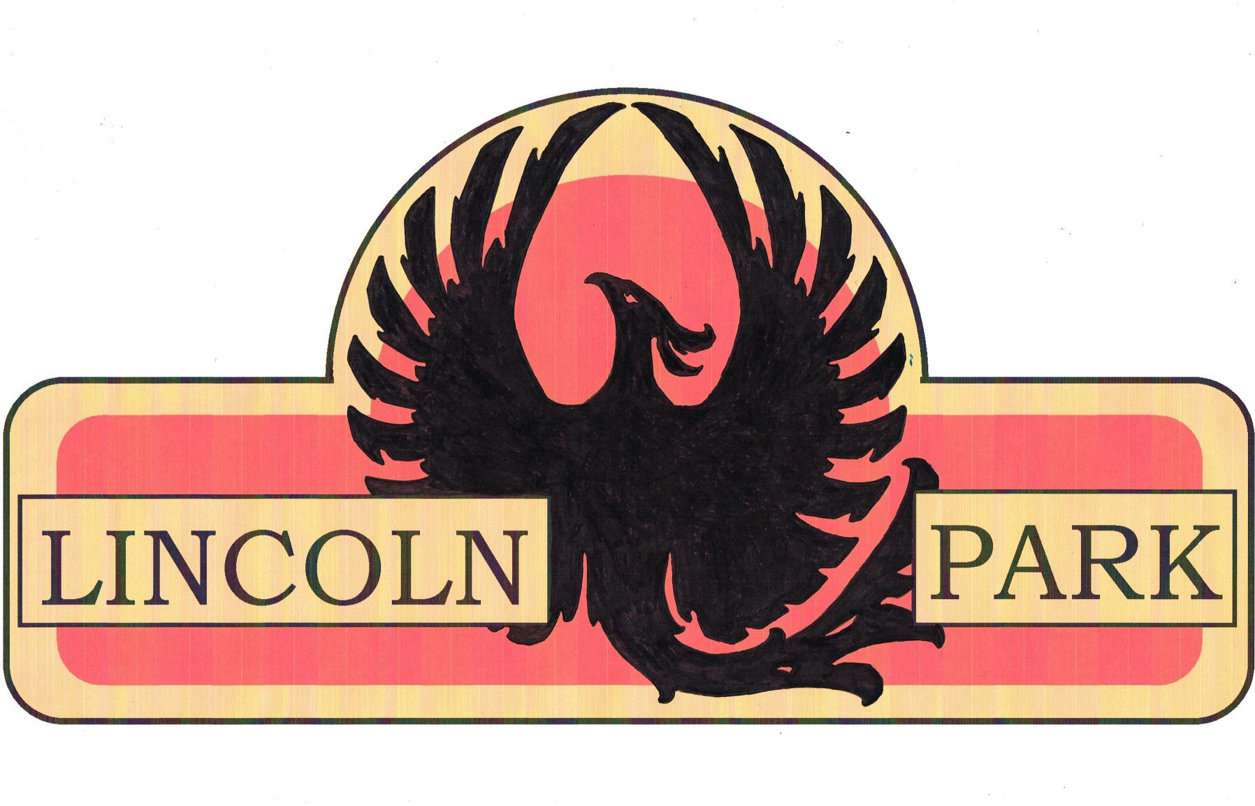 Lincoln Park sign topper